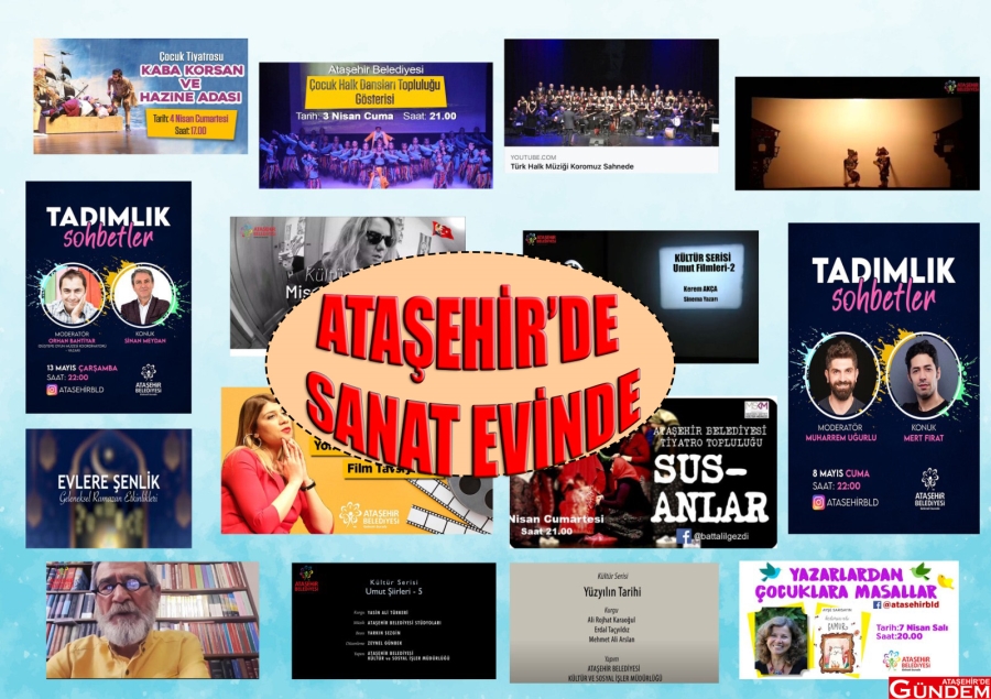 ATAŞEHİR'DE SANAT EVİNDE ATAŞEHİR SANAT